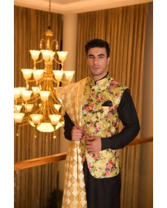 Velvet Bandi Jacket